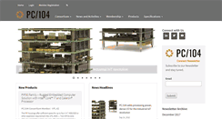 Desktop Screenshot of pc104.org